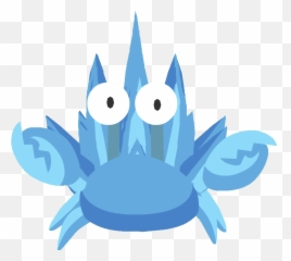 Download Blue Cartoon Crab Png Transparent - Uokplrs Clip Art,Blue Crab Png