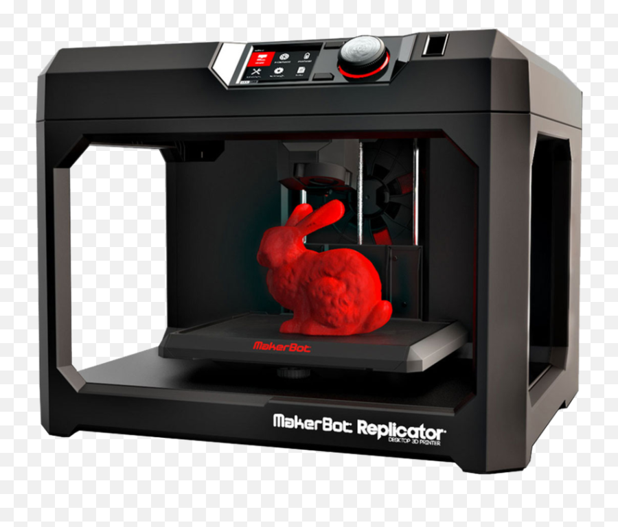 Makerbot 5th Generation 3d Printers - 3d Printer Makerbot Replicator Png,Printer Png