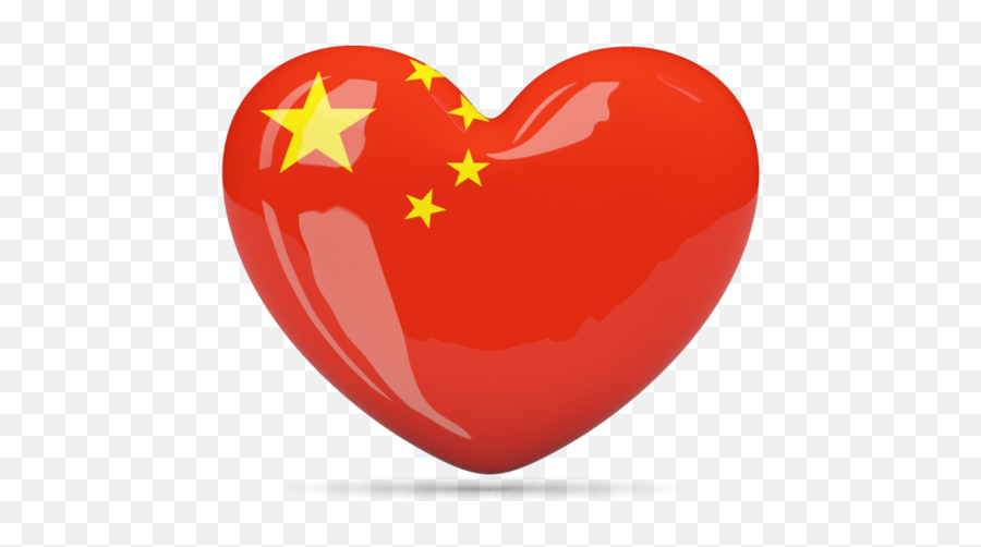 Flag Icon Of China - China Flag Icon Heart,China Flag Transparent