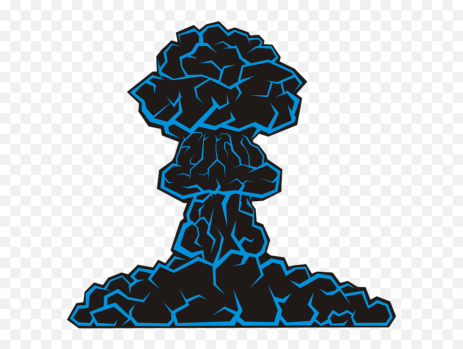 Hiroshima Mushroom Cloud Atomic - Mushroom Cloud Clip Art Png,Nuke Explosion Png