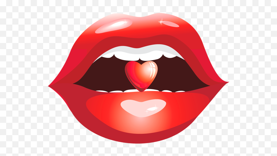 Com - Heart Lips Transparent Png,Smile Mouth Png