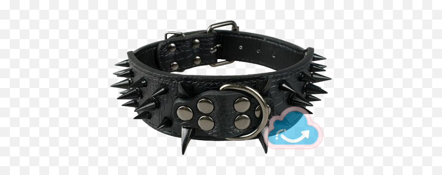 Download Sharp Spiked Studded Leather - Spiked Collars For Dogs Png,Dog Collar Png