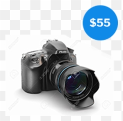 Nikon D3400 Dslr Camera - Track Dolly Slider Sketch png