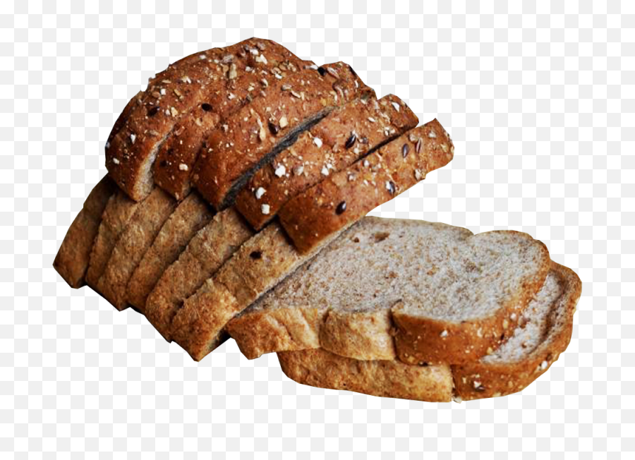 Wholemeal Bread Sliced Transparent Png - Wholemeal Bread Transparent Background,Loaf Of Bread Png