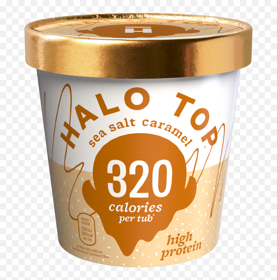 Flavours Halo Top - Halo Top Salted Caramel Ice Cream Png,Cookies And Cream Png