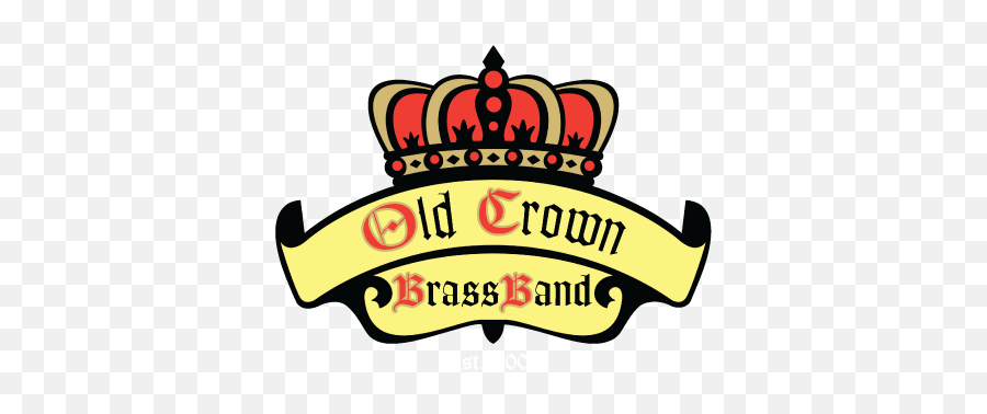 Old - Old Crown Brass Band Logo Png,Yellow Crown Logo