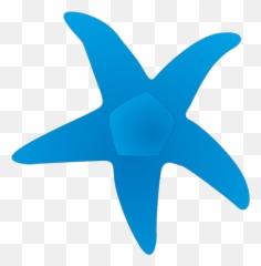 Blue Seastar - Dot Png,Blue Starfish Logo