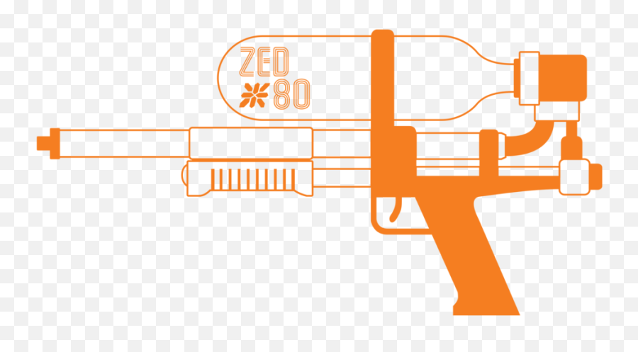 Download An Illustration Of A Super Soaker Water Gun With - Clip Art Png,Squirt Gun Png