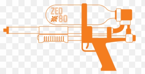 Download An Illustration Of A Super Soaker Water Gun With - Clip Art Png,Squirt Gun Png