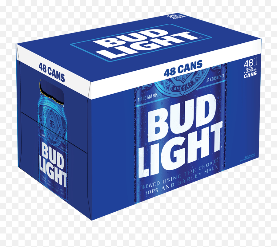 Download Zoom - Bud Light 48 Pack Png,Bud Light Can Png