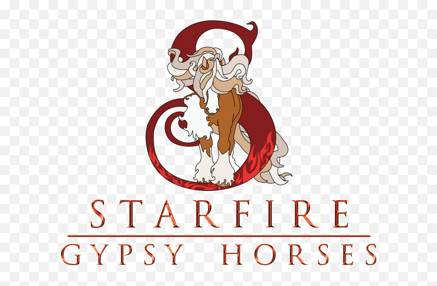 Starfire Wearable Logo 1 U2013 The Gypsy Horse Registry Of - Fictional Character Png,Starfire Transparent