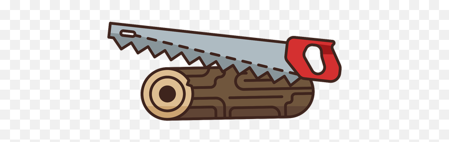 Lumberjack Saw Single Heavy Icon - Transparent Png U0026 Svg Horizontal,Heavy Png