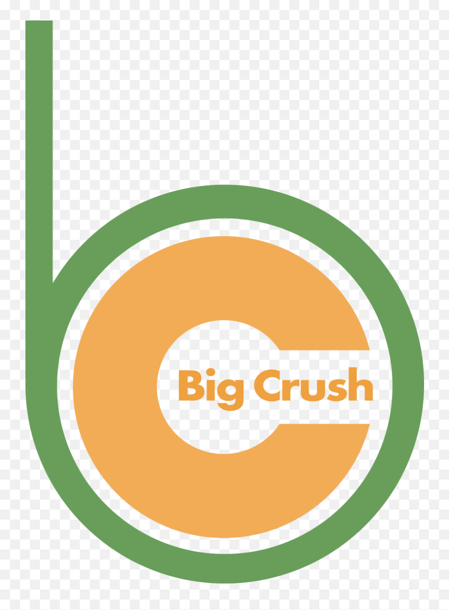 Frozen Beverage Natural Slush Big Crush Company Png Orange Logo