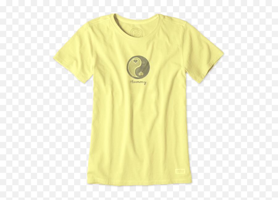Yellow Life Is Good Tshirt T Shirt Yin Yang Crusher Tees - Short Sleeve Png,Tjmaxx Logo