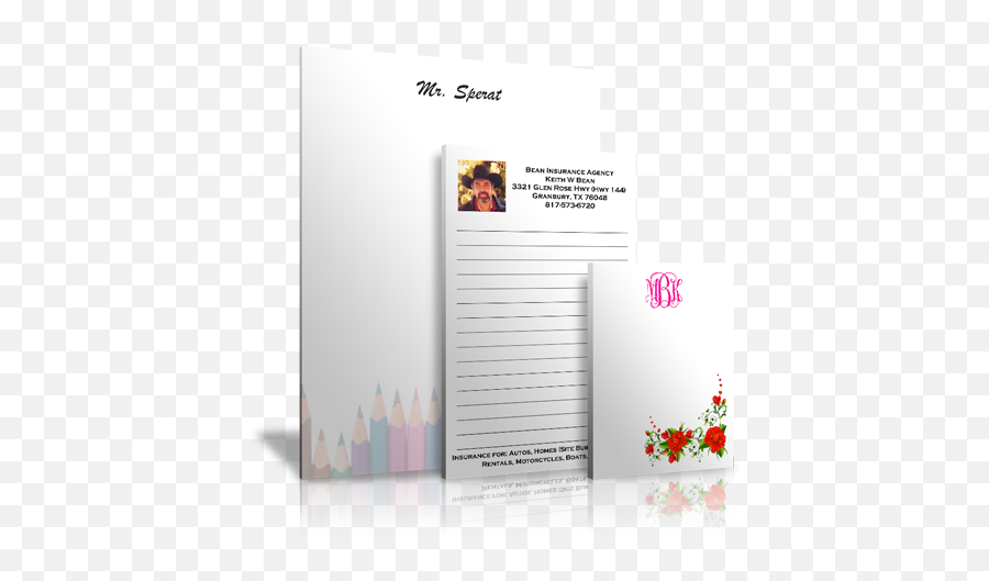 Personalized Notepads - Vertical Png,Notepad++ Logo