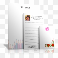 Personalized Notepads - Vertical png