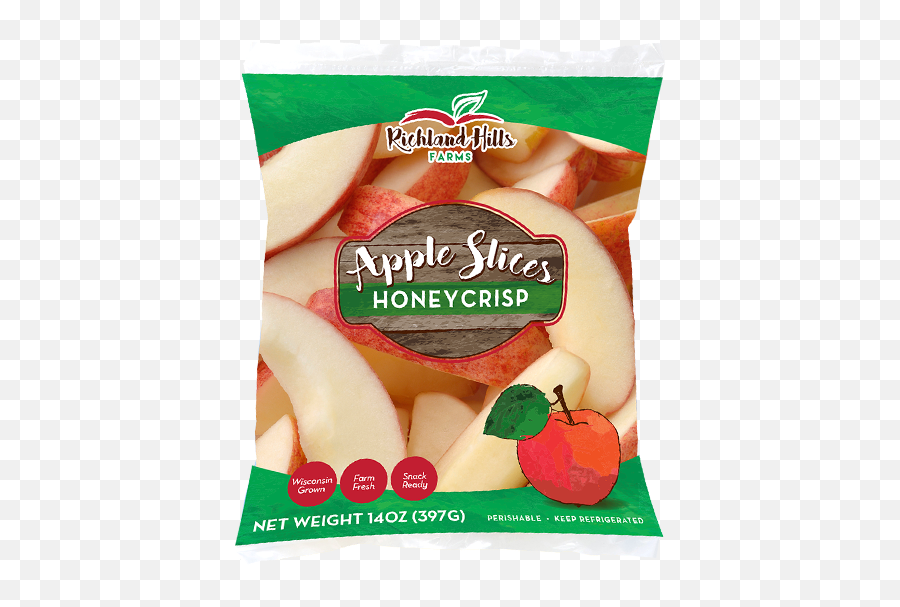 14 Oz Honeycrisp Apple Slices - Honeycrisp Apple Slices Png,Apple Slice Png