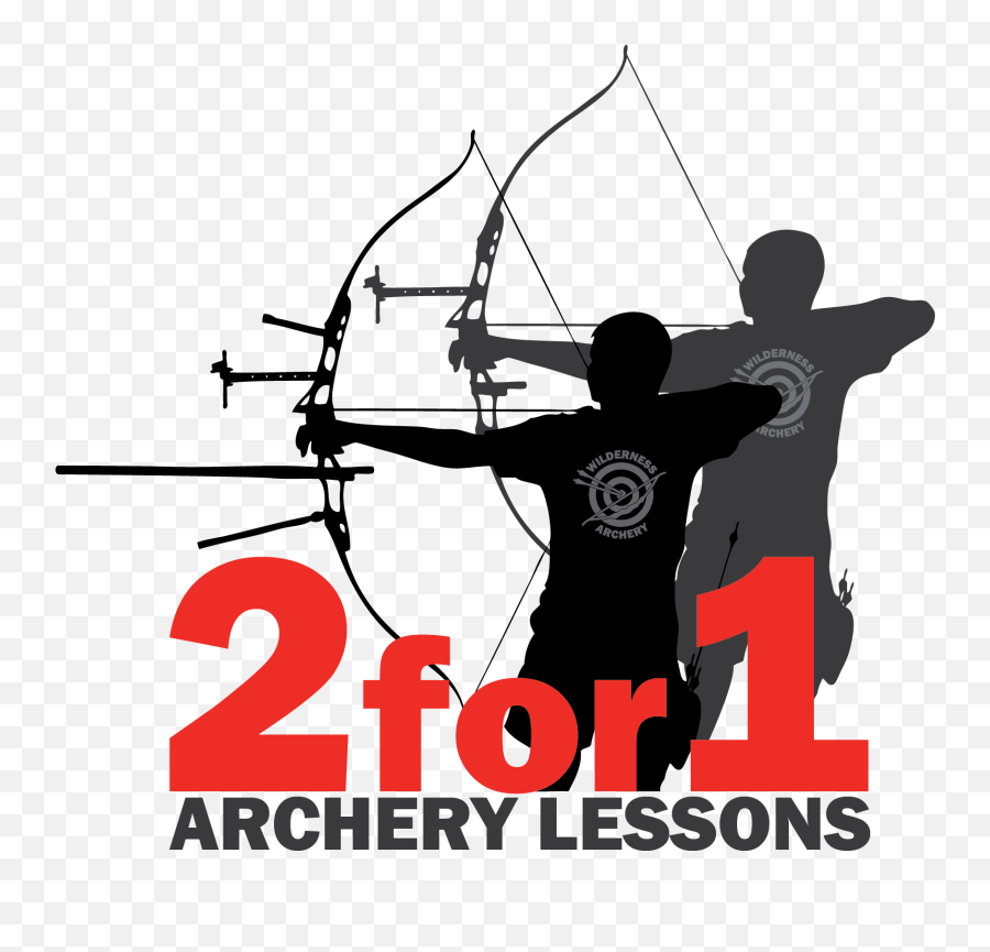 Silhouette Bow And Arrow Clip Art - Siluet Panahan Png,Archery Png