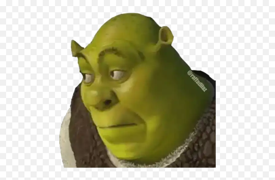 Download Shrek Sticker - Shrek Meme Sticker PNG Image with No Background 