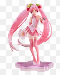 Vocaloid Hatsune Miku - Sakura Newly written figure 2021 Ver PVC Taito png