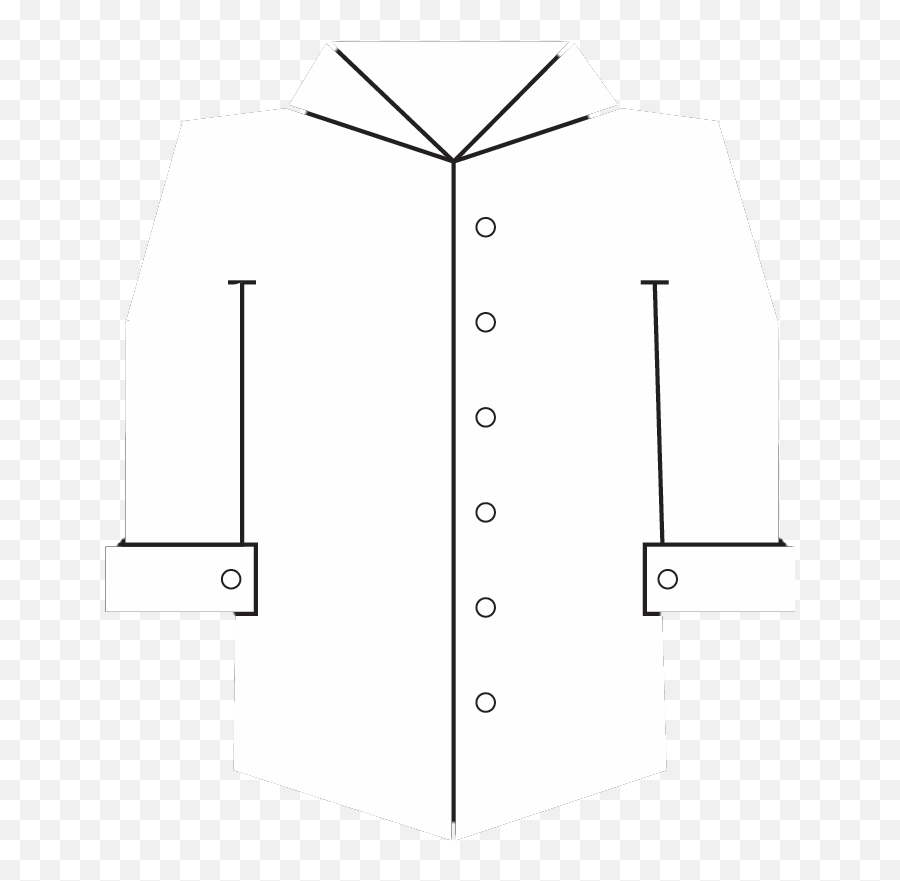 Cutaway Wide Collar White Dress Shirt - Long Sleeve Png,Dress Shirt Icon