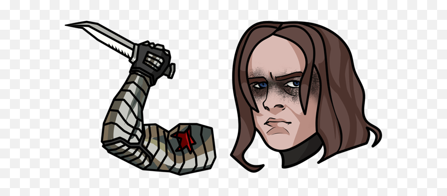 Winter Soldier Cursor - Sweezy Custom Cursors Fictional Character Png,Winter Soldier Icon