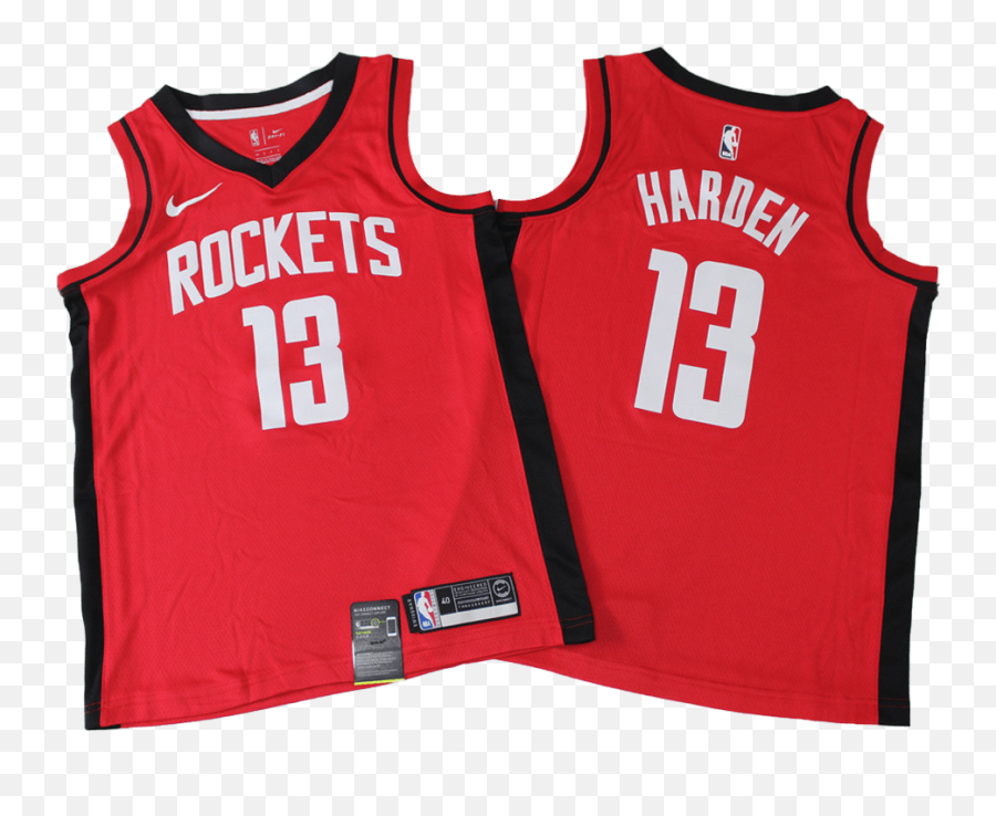 Houston Rockets James Harden 13 Nike Red 201920 Swingman - Sleeveless Png,James Icon