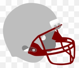 Download Hd How To Set Use Gray And Red Helmet Icon Png - Football