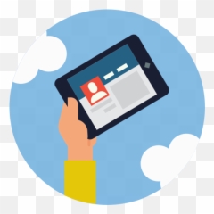 Tablet Info Free Icon Of Electronics Devices - With Information png