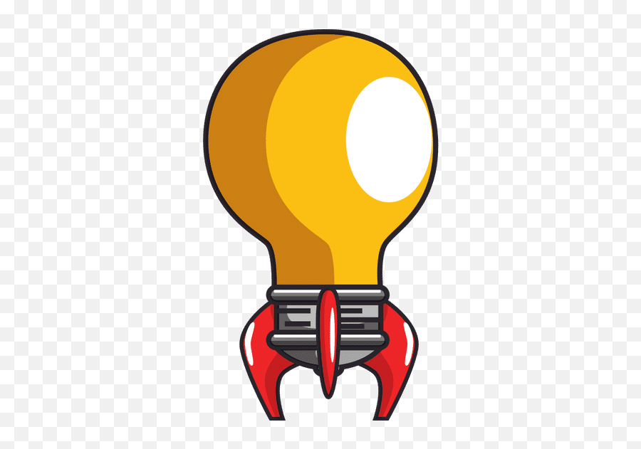 Light Bulb Rocket Drawing - Canva Png,Rocket Light Bulb Icon