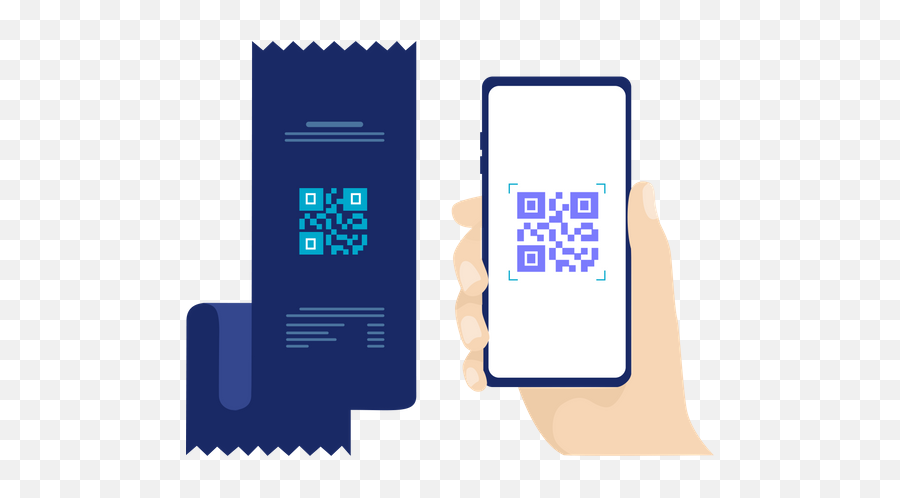 Best Premium Concept Of Scan Qr Code And Payment Bill - Vertical Png,Scan Icon Smartphone