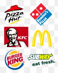 Restaurant Logos - Kfc Mcdonalds Burger King Png,Restaurant Logos