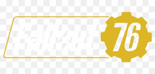 Elder Text Yellow 76 Fallout Skyrim - Logo Png