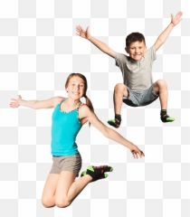 Fun Fit Safe Edmonton Trampoline Park - Jumping Kid Png