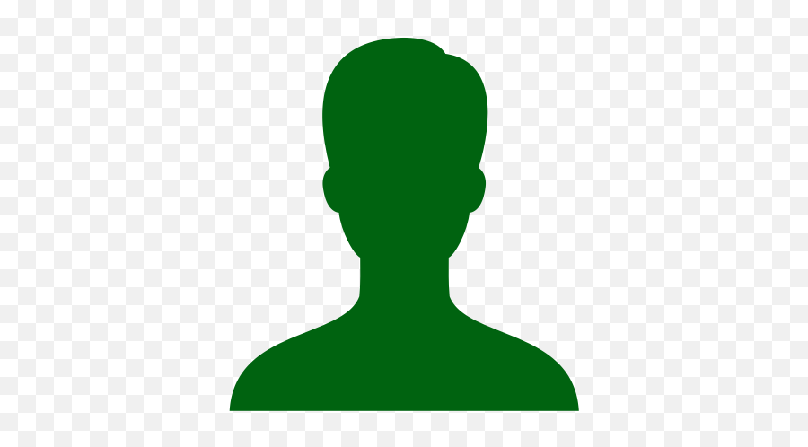 Male Symbol Green User Icon - Hair Design Png,Users Icon Png