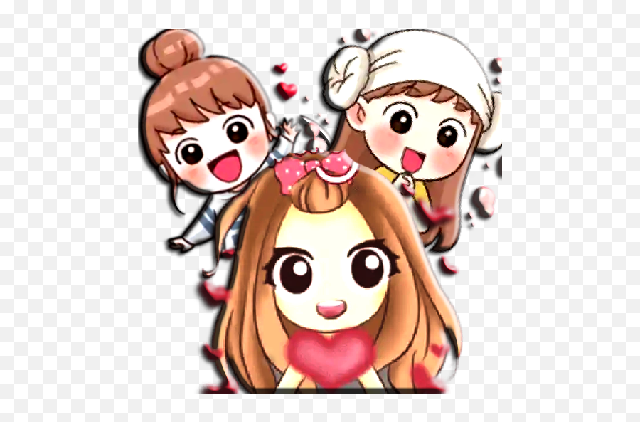 Cute Korean Stickers Png 3 Image - Stiker Cute Girls Whatsapp,Cute Stickers Png