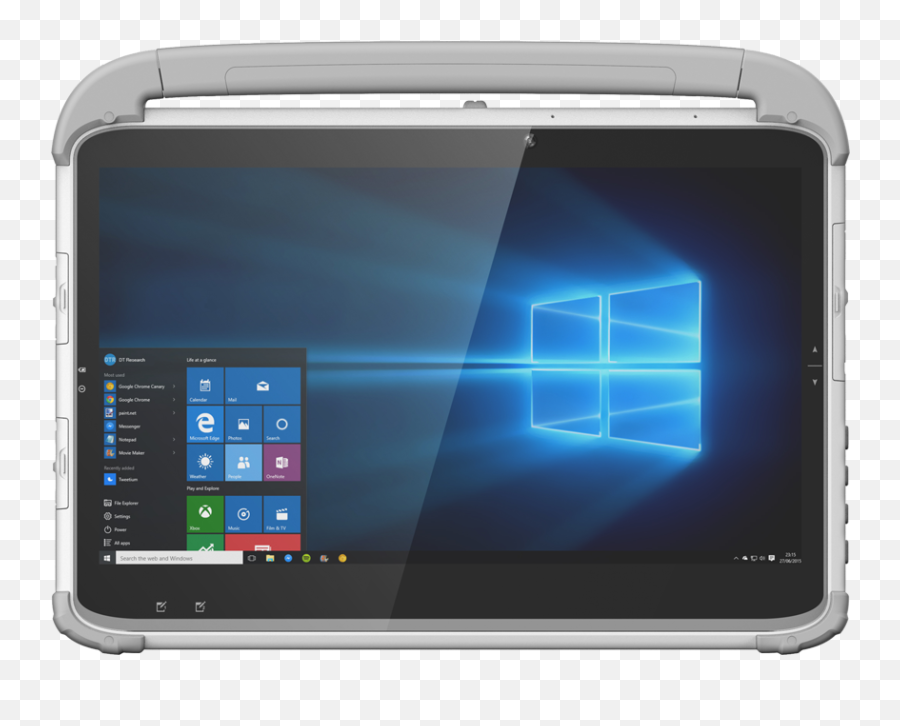 Dt Research Rugged Tablets Medical - Cart Computers And Aio Hp Celeron 15 Ra008nia Png,Where Is The Tablet Icon On Google Chrome