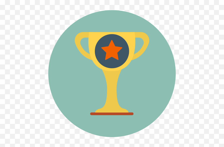 Achievement Champion Trophy Icon - Achievement Icon Png,Trophy Icon Vector