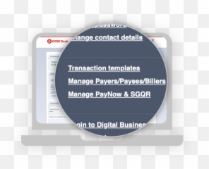 Paynow Corporate - Business Funds Transfer OCBC png