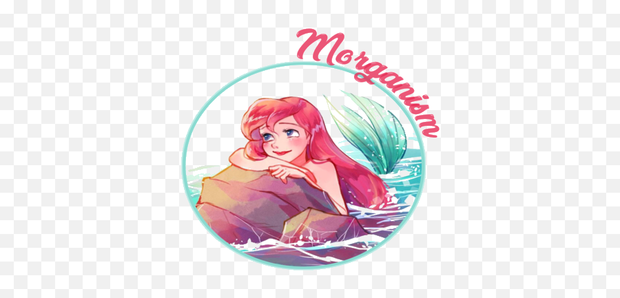 Little Mermaid Disney Illustration Png - Cute Home Screen Stitch,Moogle Png