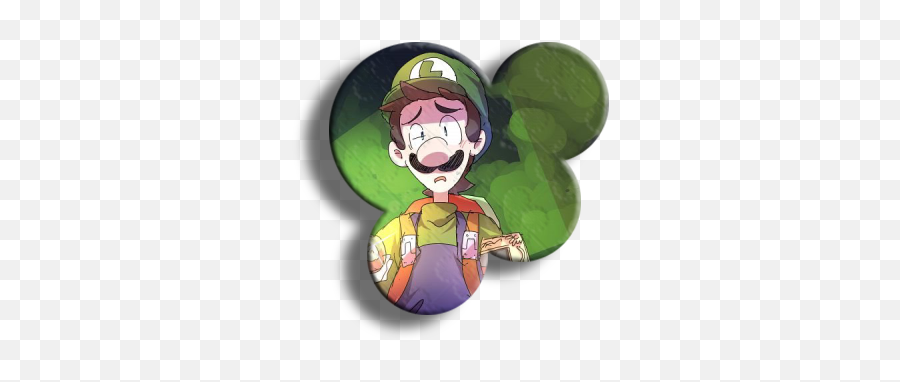 Shygreenie Twitter - Cartoon Png,Luigi Head Png