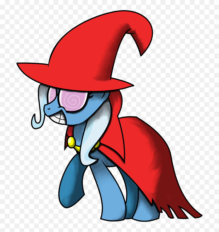 The Great And Powerful Trixie Has Fury - My Little Brony Mario Y Luigi Superstar Saga Mario Png,Luigi Hat Png