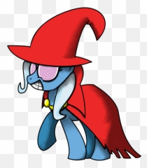 The Great And Powerful Trixie Has Fury - My Little Brony Mario Y Luigi Superstar Saga Mario Png,Luigi Hat Png