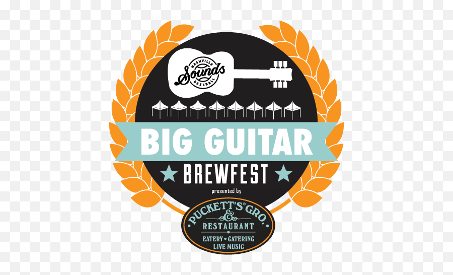 Big Guitar Brewfest U2014 First Horizon Park - Illustration Png,Guitar Logo
