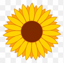 Library Of Flower Cartoon Png Free - Sunflower Png Clipart,Flower Cartoon Png