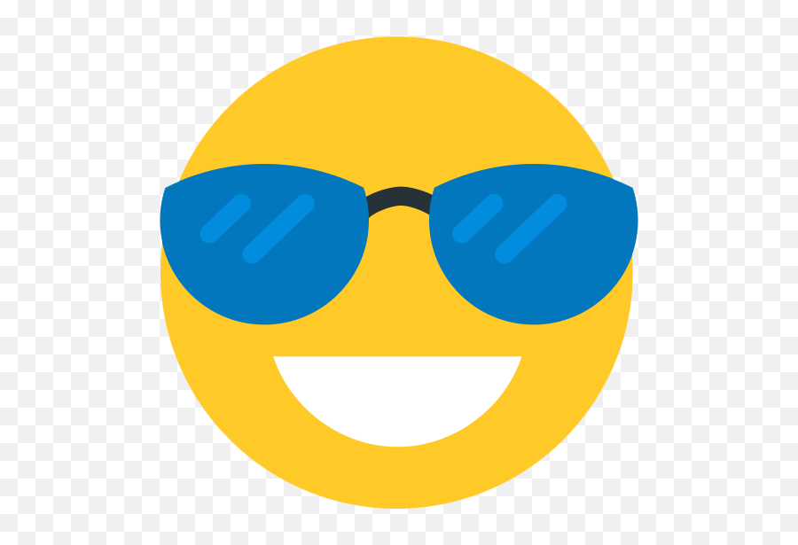 Whatsapp Hipster Emoji Transparent Images Png Mart - Smiley,Hipster Glasses Png