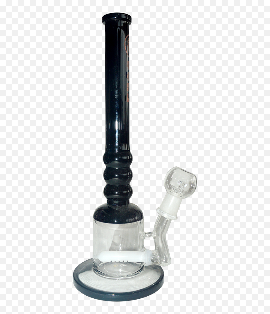Black Color Effect Design Single Percolator Glass Bong - 7 Inch Screw Extractor Png,Glass Effect Png