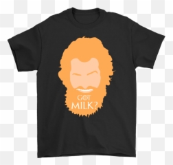 Got Milk Tormund Giantsbane Game Of - Grinch And Jack Skellington T Shirt Png,Got Milk Png