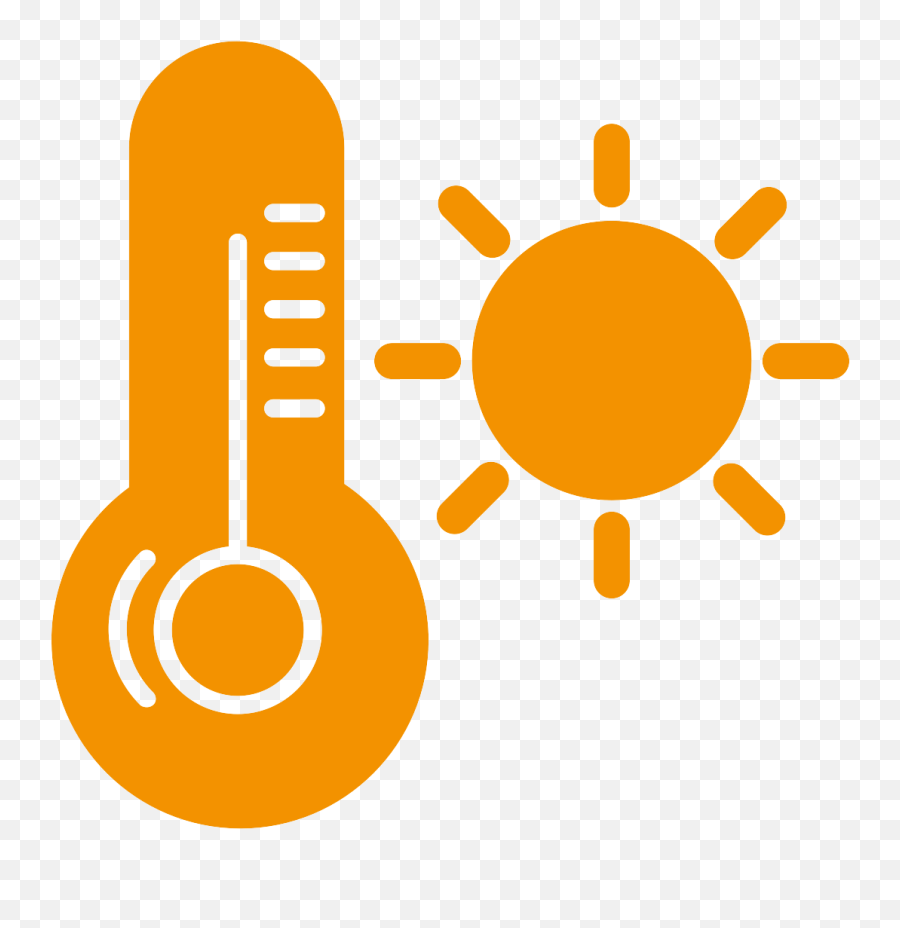 Download Hd Noun Hot - Thermometer 1289248 F39200 Sun Icon Sequoia Creek Golden Shot Png,Sun Png Icon