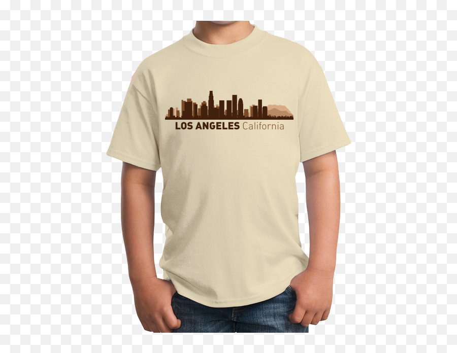Los Angeles Ca City Skyline - City Of Angels Hollywood Love La Tshirt Polos De Bob Esponja Png,Los Angeles Skyline Png